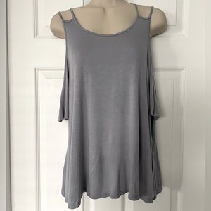 Cold Shoulder Top Size Medium